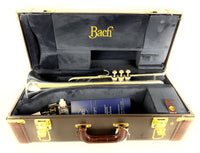 Bach Stradivarius 180S43G Gold Bell Silver Plated Trumpet New In Box!