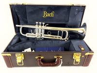 Bach Stradivarius 180S43G Gold Bell Silver Plated Trumpet New In Box!