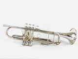 Bach Stradivarius 37 80xxx 1973 SIlver Bb Trumpet w/ Valve Slide Trigger & Warranty Card