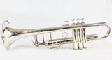 Bach Stradivarius 37 80xxx 1973 SIlver Bb Trumpet w/ Valve Slide Trigger & Warranty Card
