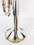 Bach Stradivarius 37 80xxx 1973 SIlver Bb Trumpet w/ Valve Slide Trigger & Warranty Card