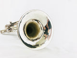 Bach Stradivarius 37 80xxx 1973 SIlver Bb Trumpet w/ Valve Slide Trigger & Warranty Card