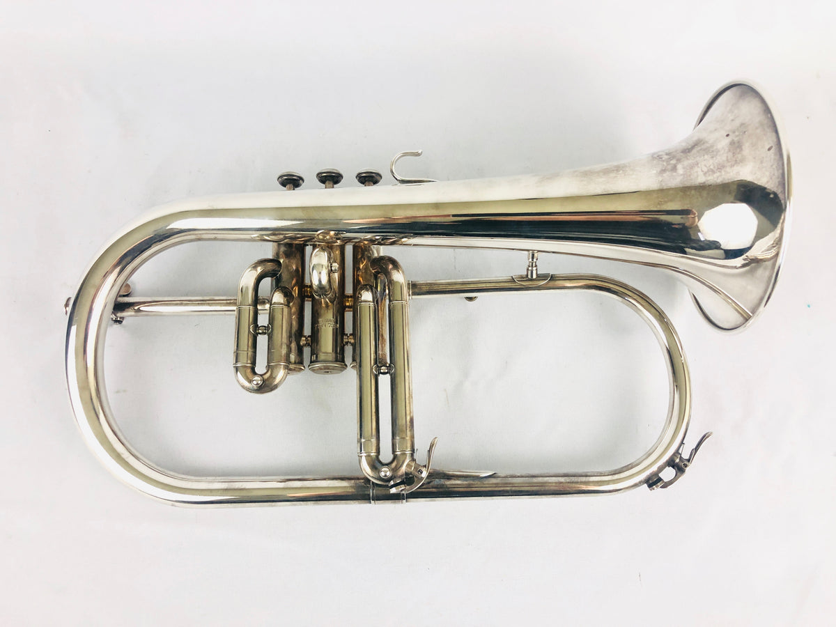 Yamaha YFH 731 Silver Flugelhorn EARLY SERIAL Sax Stable