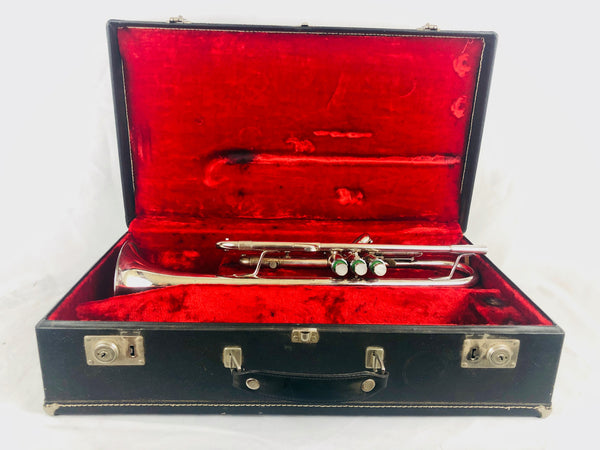 Getzen Capri Silver Trumpet EARLY A Serial number!