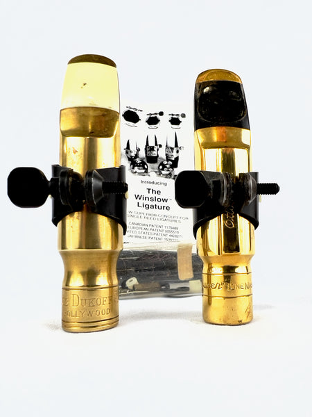 Winslow #19 Tenor Saxophone 2x Ligature FITS Metal Otto Link Dukoff Berg