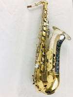 King Super 20 Silver Sonic Tenor Saxophone w/ Warranty Card & Black Roo Pads