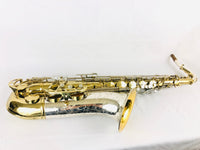 King Super 20 Silver Sonic Tenor Saxophone w/ Warranty Card & Black Roo Pads