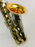 King Super 20 Silver Sonic Tenor Saxophone w/ Warranty Card & Black Roo Pads