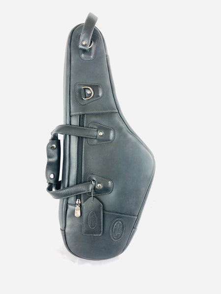 Reunion Blues Black Leather Alto Saxophone Case