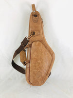 Reunion Blues Vintage Sand Brown Leather Alto Saxophone Case