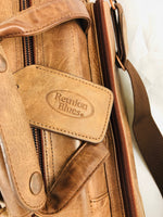 Reunion Blues Vintage Sand Brown Leather Alto Saxophone Case