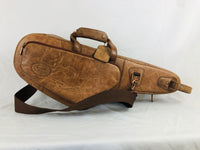 Reunion Blues Vintage Sand Brown Leather Alto Saxophone Case