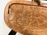 Reunion Blues Vintage Sand Brown Leather Alto Saxophone Case