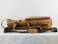 Reunion Blues Vintage Sand Brown Leather Alto Saxophone Case