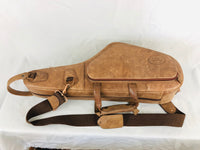 Reunion Blues Vintage Sand Brown Leather Alto Saxophone Case