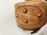Reunion Blues Vintage Sand Brown Leather Alto Saxophone Case
