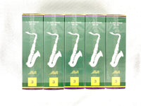 Vandoren Java Green Tenor Saxophone Reed Size #3 5x Box Bundle!