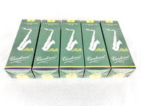 Vandoren Java Green Tenor Saxophone Reed Size #3 5x Box Bundle!