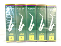 Vandoren Java Green Alto Saxophone Reed Size #3 5x Box Bundle!
