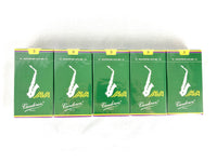 Vandoren Java Green Alto Saxophone Reed Size #3 5x Box Bundle!
