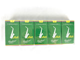 Vandoren Java Green Alto Saxophone Reed Size #3 5x Box Bundle!