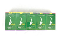 Vandoren Java Green Alto Saxophone Reed Size #3 5x Box Bundle!