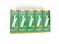 Vandoren Java Green Bari Baritone Saxophone Reed Size #3 5x Box Bundle!