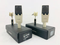 AKG C414 EB Pair 2x Vintage Microphone w/ C12 Brass Capsule!