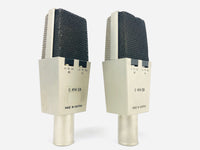 AKG C414 EB Pair 2x Vintage Microphone w/ C12 Brass Capsule!