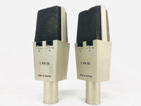 AKG C414 EB Pair 2x Vintage Microphone w/ C12 Brass Capsule!