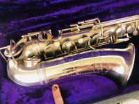 Selmer Model 22 Alto Saxophone BRIGHT ORIGINAL SILVER!