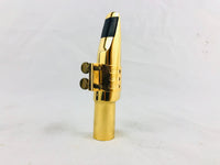 Beechler Gold Plated GP #9 Tenor Saxophone Mouthpiece w/Lig & Cap