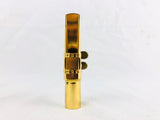 Beechler Gold Plated GP #9 Tenor Saxophone Mouthpiece w/Lig & Cap
