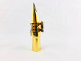 Beechler Gold Plated GP #9 Tenor Saxophone Mouthpiece w/Lig & Cap