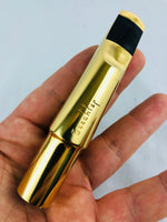 Beechler Gold Plated GP #9 Tenor Saxophone Mouthpiece w/Lig & Cap