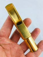 Beechler Gold Plated GP #9 Tenor Saxophone Mouthpiece w/Lig & Cap