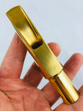 Beechler Gold Plated GP #9 Tenor Saxophone Mouthpiece w/Lig & Cap