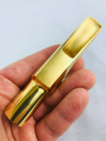 Beechler Gold Plated GP #9 Tenor Saxophone Mouthpiece w/Lig & Cap