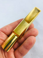 Beechler Gold Plated GP #9 Tenor Saxophone Mouthpiece w/Lig & Cap