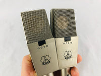 AKG C414 EB Pair 2x Vintage Microphone w/ C12 Brass Capsule!