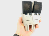 AKG C414 EB Pair 2x Vintage Microphone w/ C12 Brass Capsule!