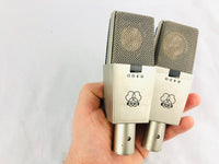 AKG C414 EB Pair 2x Vintage Microphone w/ C12 Brass Capsule!