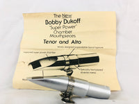 Dukoff Miami D8 Super Power Chamber 1973 Tenor Saxophone Mouthpiece