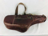 Reunion Blues Vintage Dark Brown Leather Alto Saxophone Case