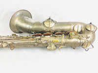 Conn Art Deco Transitional Chu Berry 10m 243xxx Silver Tenor Saxophone