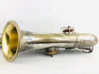 Conn Art Deco Transitional Chu Berry 10m 243xxx Silver Tenor Saxophone