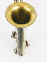 Conn Art Deco Transitional Chu Berry 10m 243xxx Silver Tenor Saxophone
