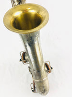 Conn Art Deco Transitional Chu Berry 10m 243xxx Silver Tenor Saxophone