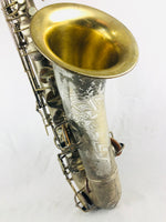 Conn Art Deco Transitional Chu Berry 10m 243xxx Silver Tenor Saxophone