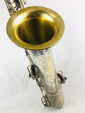 Conn Art Deco Transitional Chu Berry 10m 243xxx Silver Tenor Saxophone